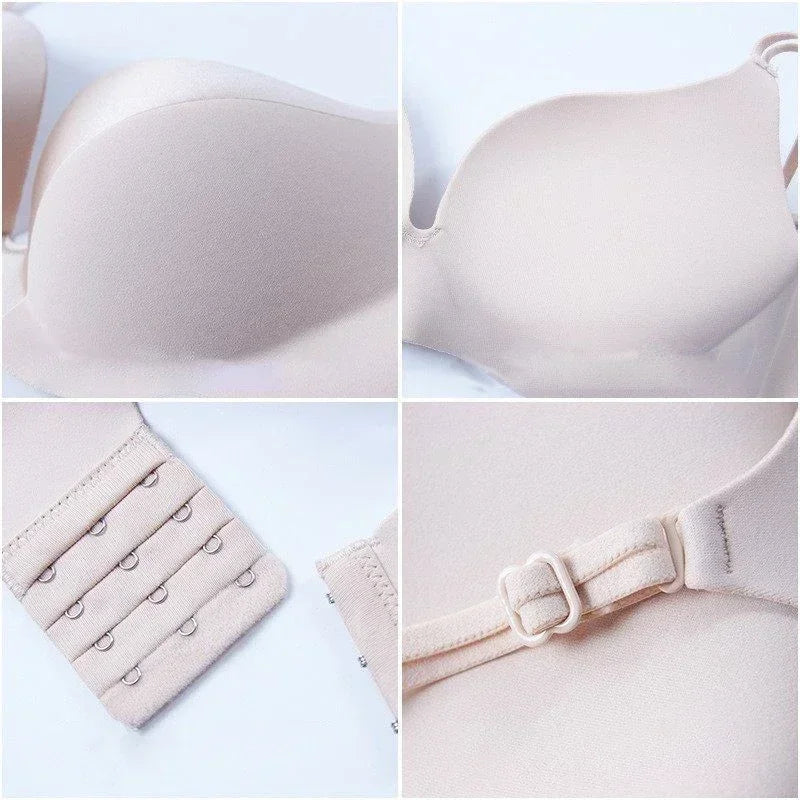 Comfortable Seamless Push Up Bra Set for Women 2024