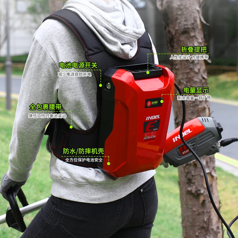 36V Cordless Electric Brush Cutter for Lawn Care