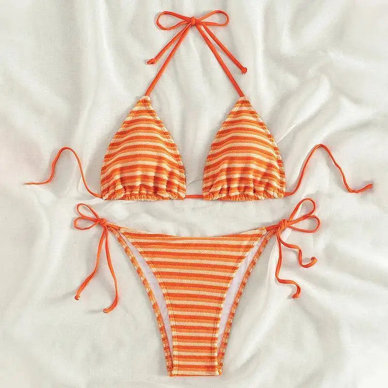 Stylish Women's Push Up Bikini Set for Summer Beach Wear