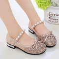 Girls Princess Sandals 2024 Summer Soft Sole PU Leather Shoes