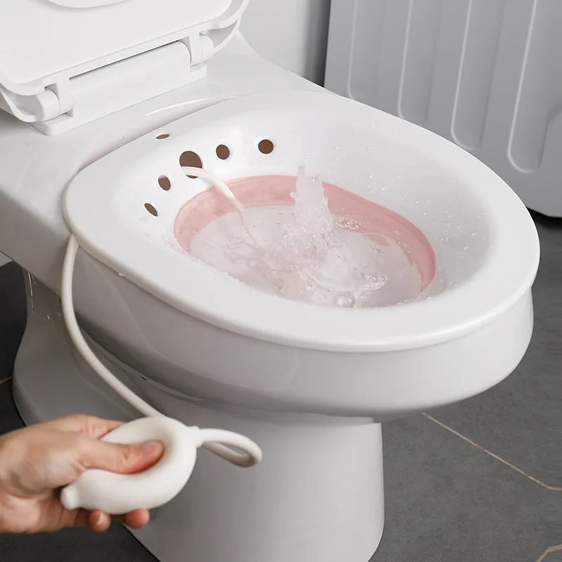 Foldable Toilet Bath for Postpartum Women and Hemorrhoids