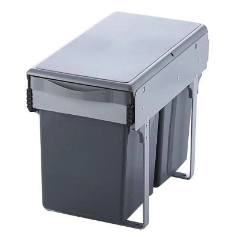 Large Rectangular Kitchen Sink Trash Can for Cabinet Use