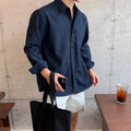 High End Long Sleeved Shirt for Men, Spring and Autumn New Style, Loose and Casual Design Jacket Top