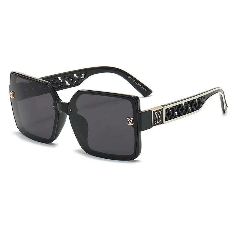 Stylish Square Oversize Sunglasses for Unisex Casual Wear