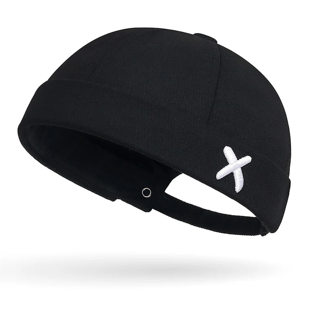 Vintage Brimless Hip Hop Beanie Hat for Men and Women