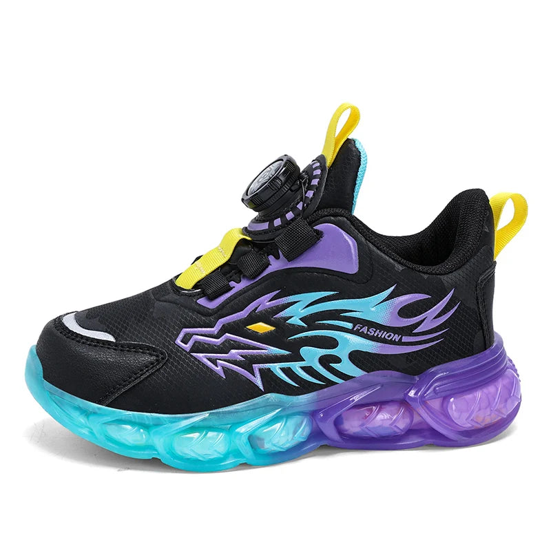 EALSQN Boys Casual Platform Sneakers for School and Sports