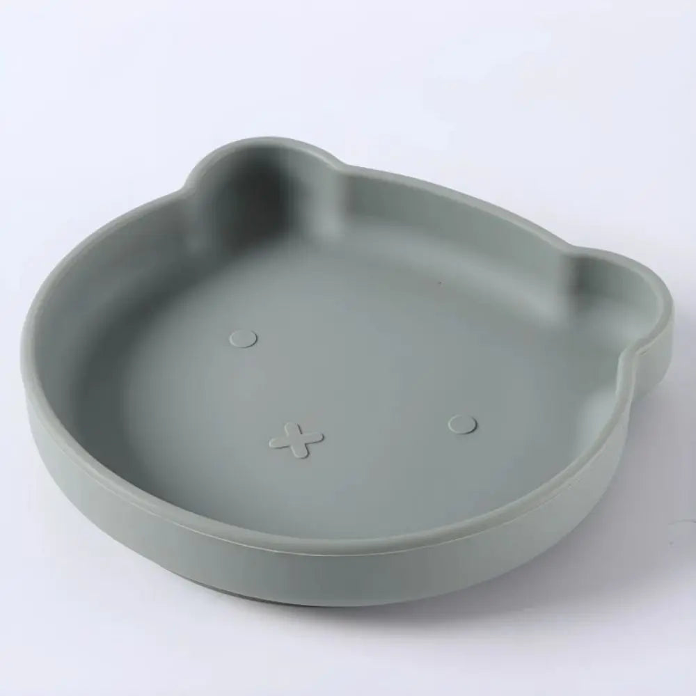 Bneseus Silicone Tableware Set for Children with Cartoon Design
