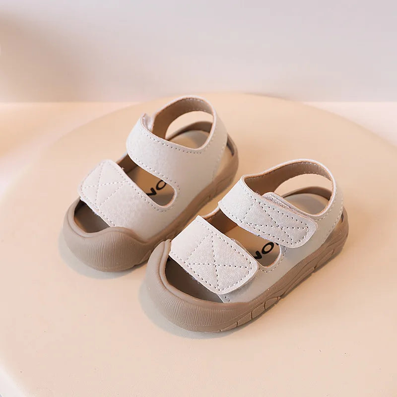 Soft Soled Girls' Sandals for Kids Anti Slip Beach Shoes