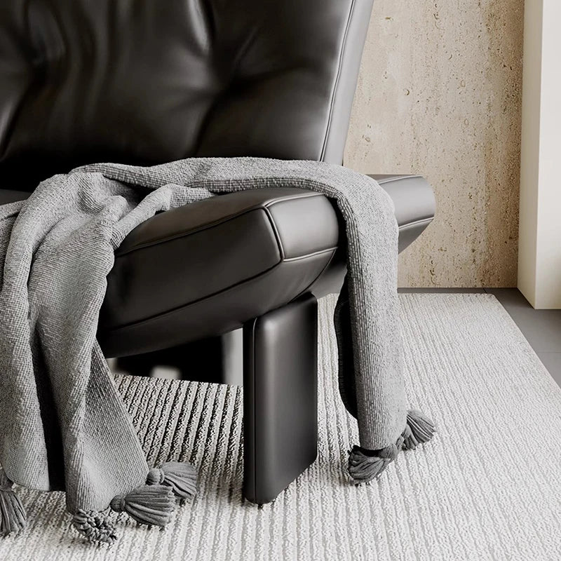 Leather Minimalist Modern Living Room Sofa by XMSJ