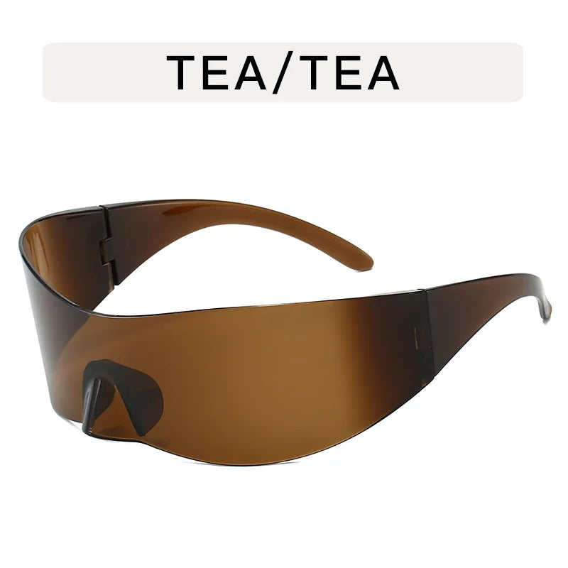 Stylish Punk Women Sunglasses with UV400 Protection