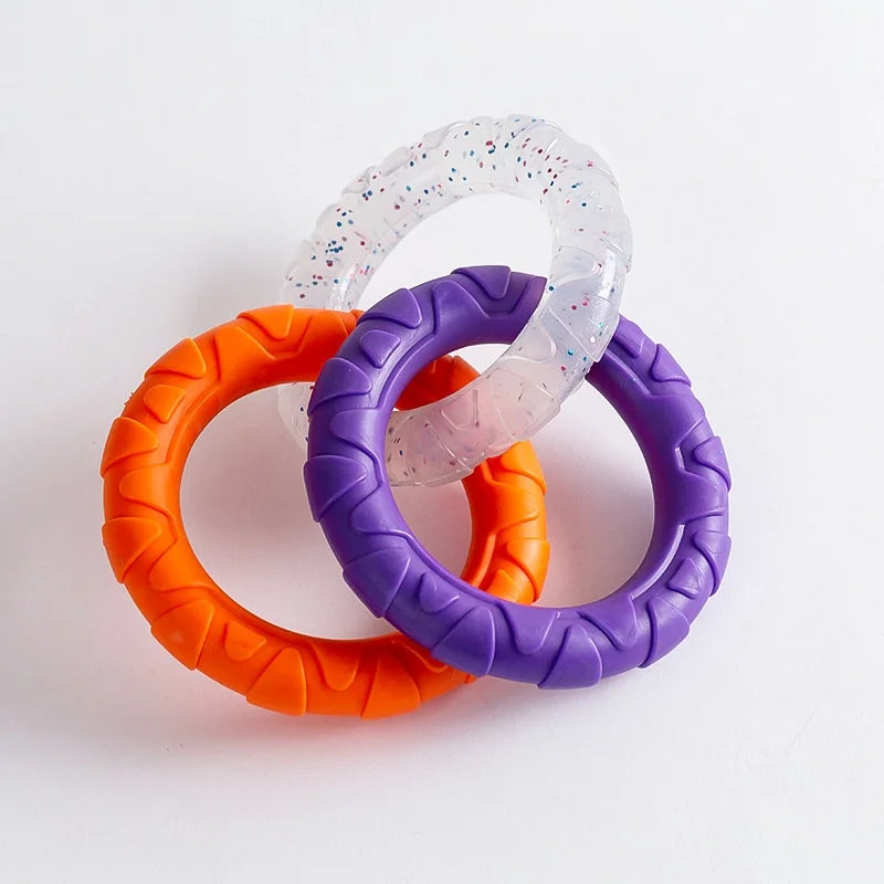 Durable TPR Dog Chew Toy for Interactive Play and Teeth Cleaning
