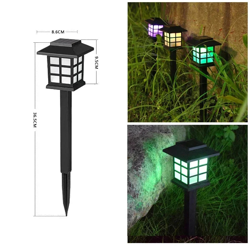 Solar Powered Garden Lanterns for Outdoor Pathway Lighting