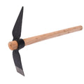 Multipurpose Garden Hoe Pick Mattock Tool for Digging and Weeding