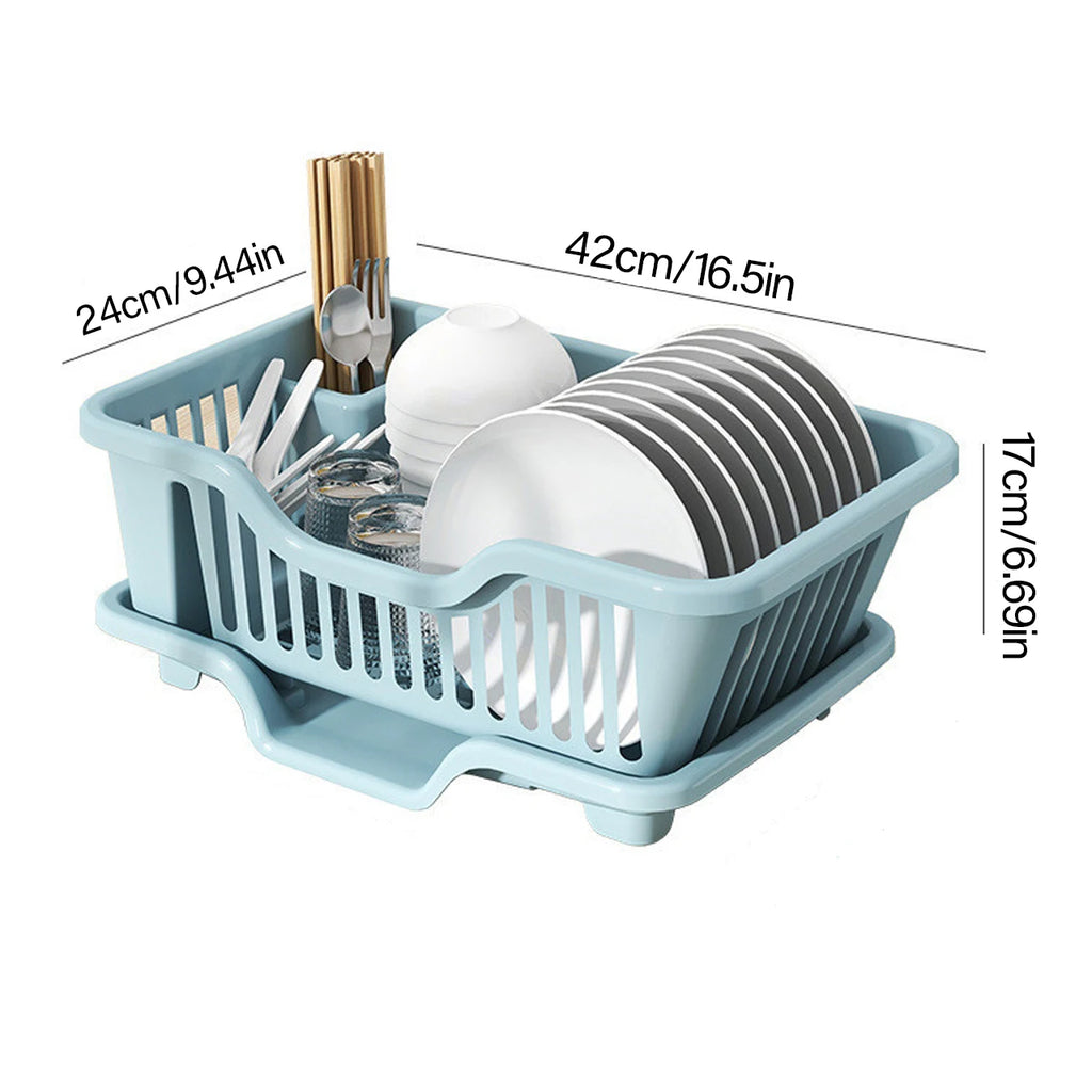 Kitchen Sink Drain Bowl Rack for Organized Countertop Storage