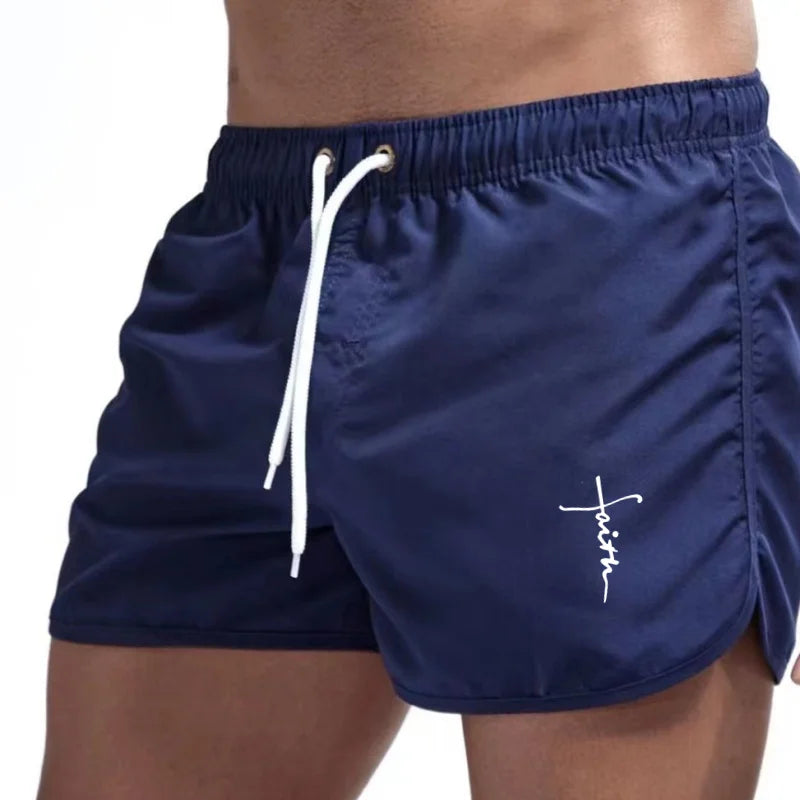 Men'S Swimming Shorts Surfing Swimwear Beach Pants Water Sports Men'S Clothing Quick Dry Comfortable Fit Summer Active Wear