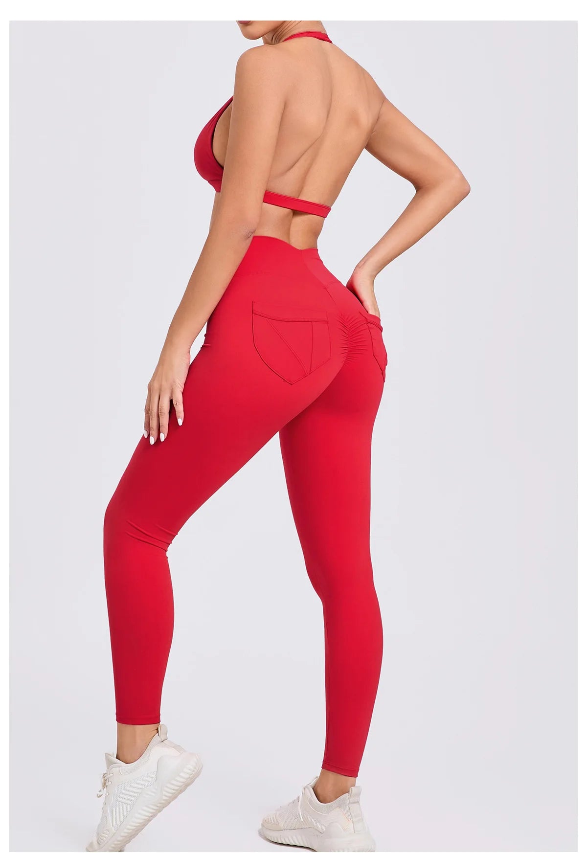 Quick Dry Seamless Sports Bra and Leggings for Women