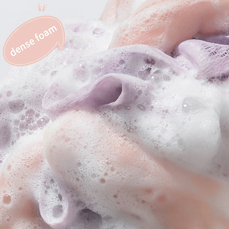 AQTOCNA Bath Scrubber Loofah Ball for Deep Cleansing