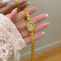 Elegant Gold Bracelet Watch for Women by KCALOE