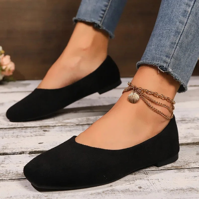 Elegant Women's Ballet Flats for Spring and Autumn