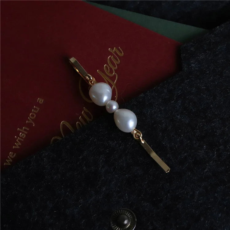 Elegant Freshwater Pearl Hairpins for Women Bridal Accessories