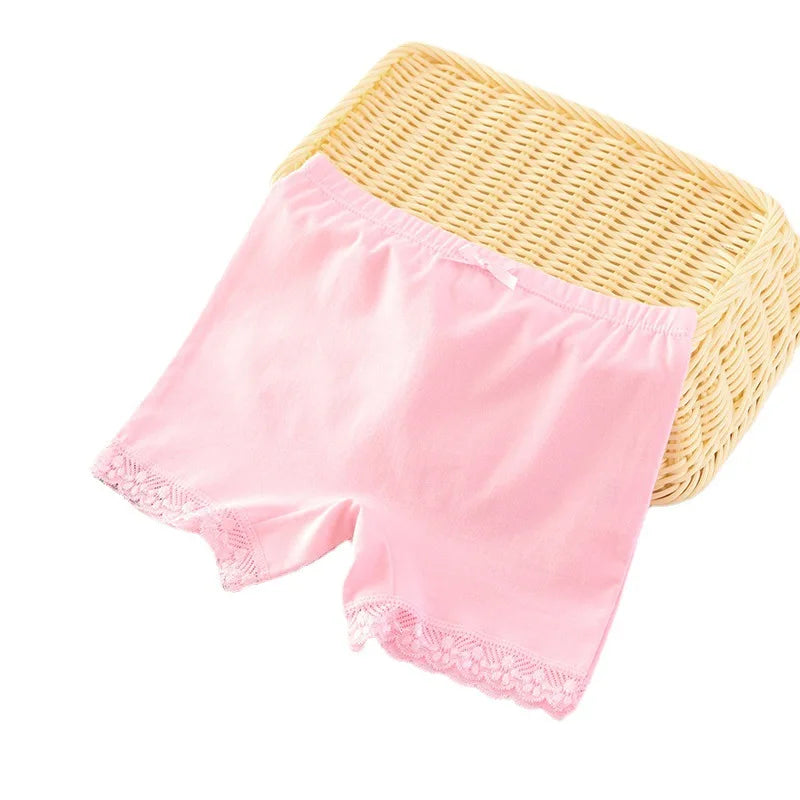 Summer Girls Cotton Safety Pants for Dance 4-6Y
