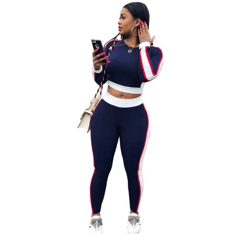 Dozw Women's Eco-Friendly Cotton Yoga Tracksuit Set