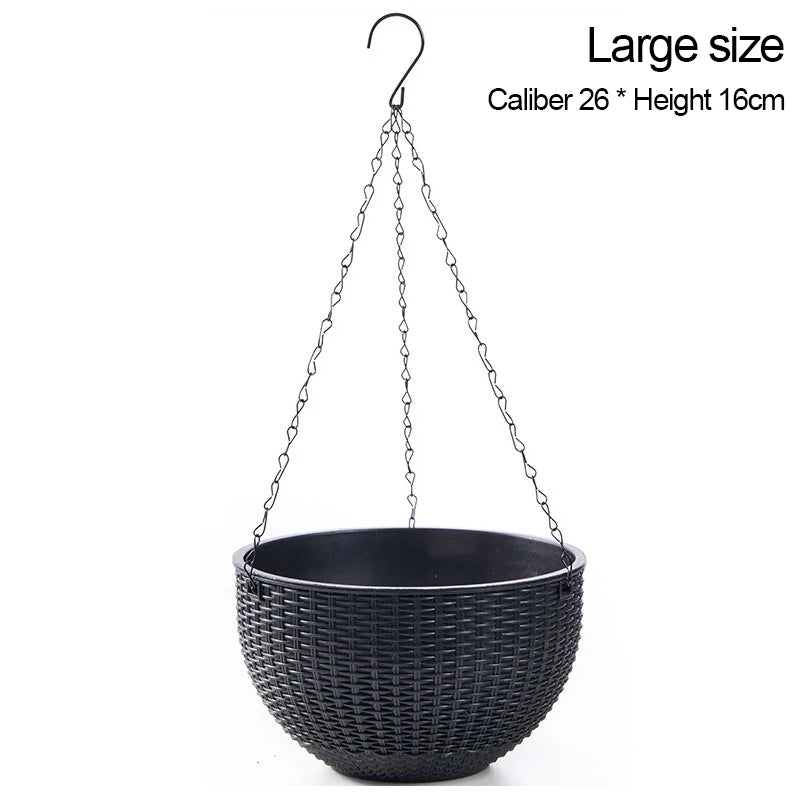 Macrame Hanging Plant Pot for Outdoor Flowers and Vases