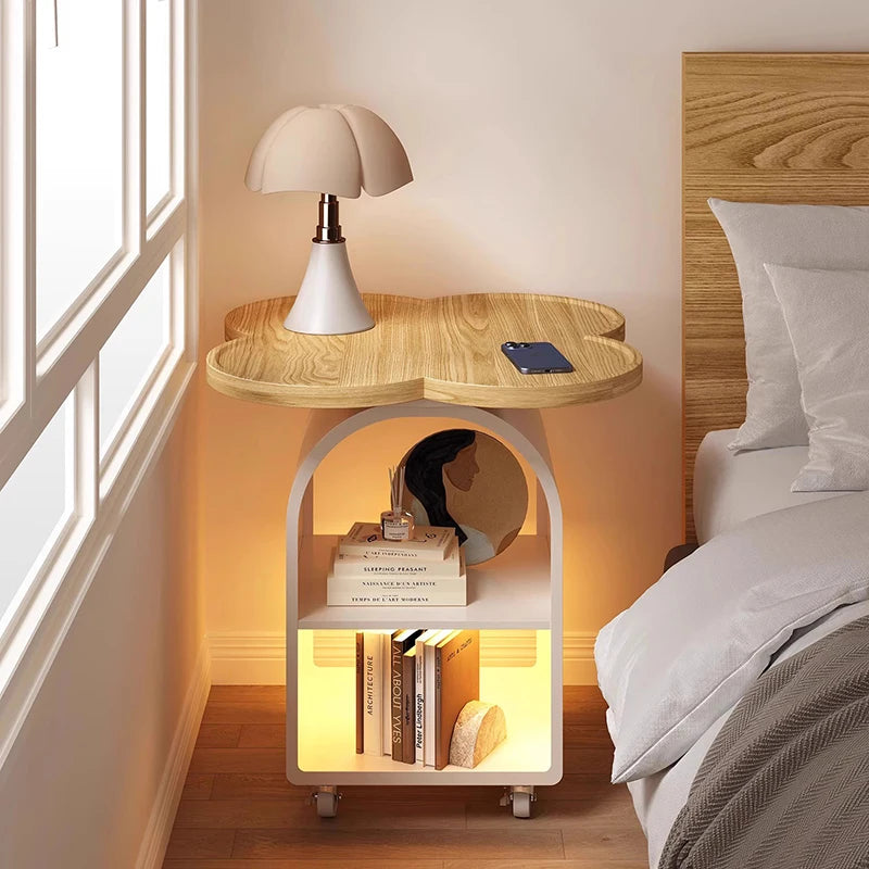 Modern Minimalist Nightstands with Storage for Bedrooms