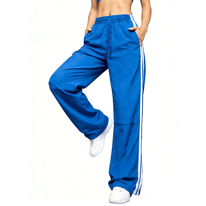 Elegant High Waist Wide Leg Pants for Women in Polyethersulfone