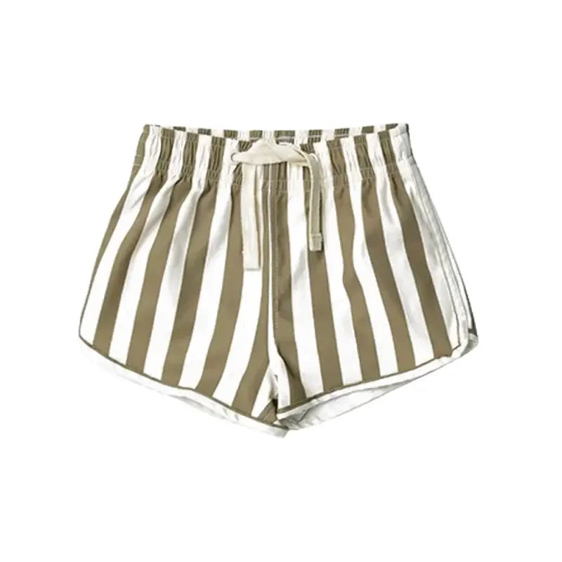 Boys Casual Swimwear Set 1-12Y Summer Striped Toddler Bathing Suit