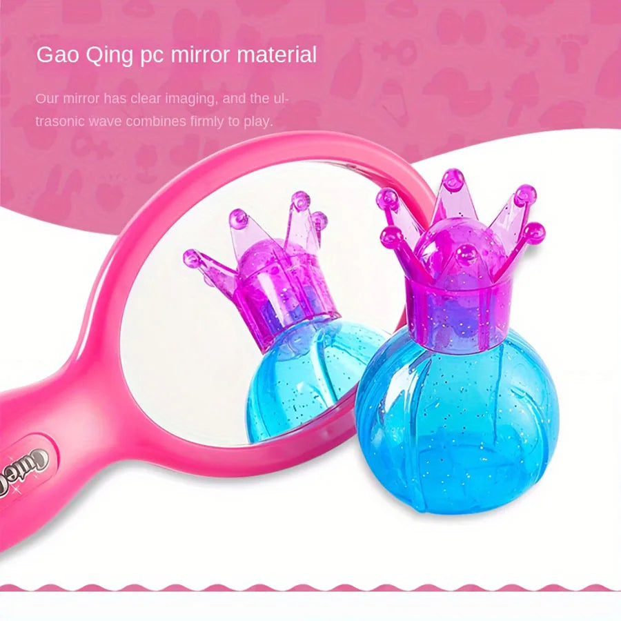 Girls' Play Hairdresser Kit with Accessories and Apron Set