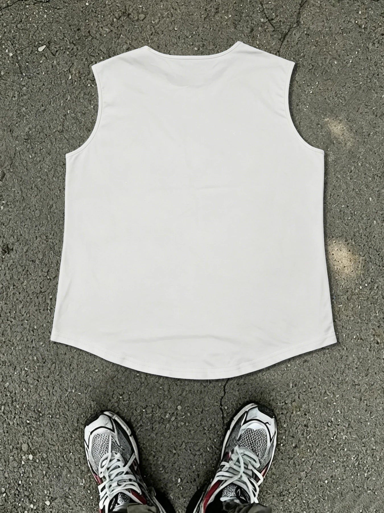 Men's Summer Retro Print Tank Top for Casual Streetwear