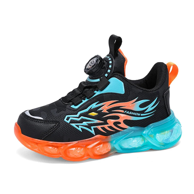 EALSQN Boys Casual Platform Sneakers for School and Sports