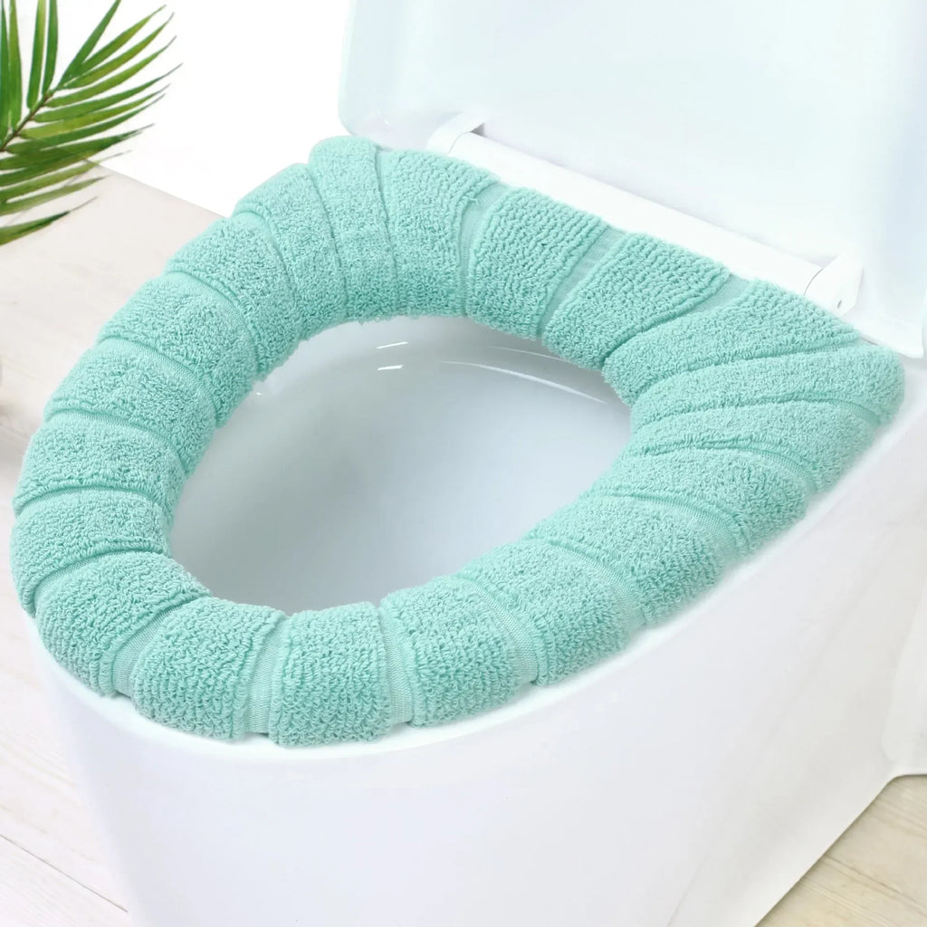 Warm Soft Toilet Seat Cover for Comfort and Hygiene