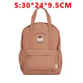 Cute Cartoon Cotton Kids Backpack for Ages 4-6