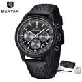 BENYAR 5188 Military Quartz Watch for Men Luxury Chronograph