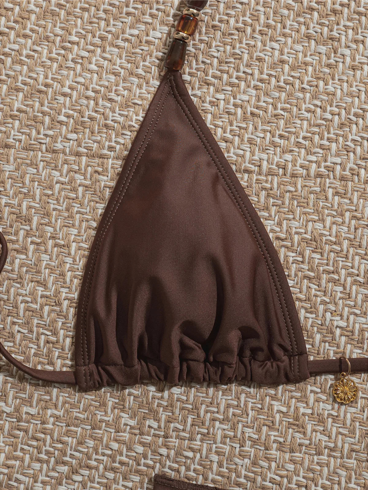 Elegant Halter Neck Bikini Set for Women with Skirt