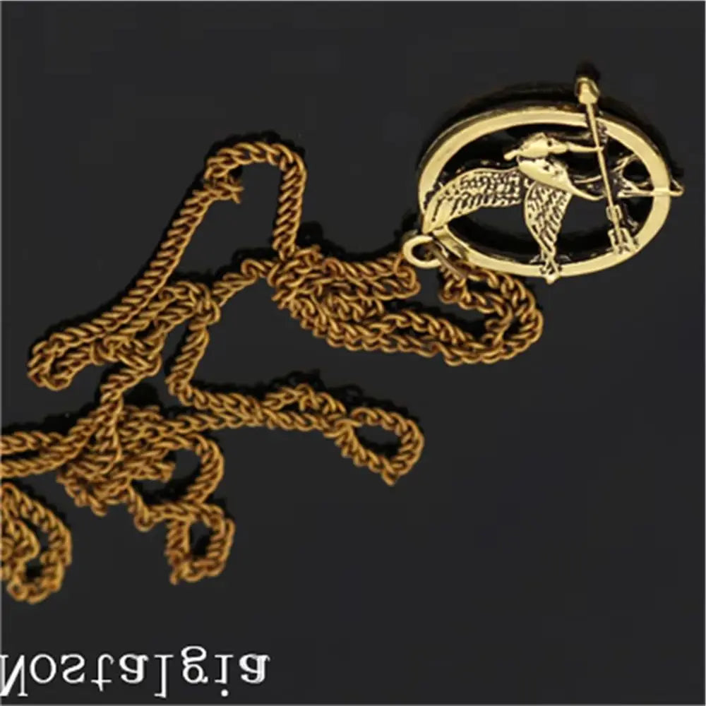 Vintage Punk Mocking Bird Pendant Necklace for Men and Women