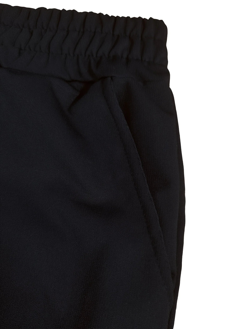 Casual Cotton Knit Jogger Pants for Women with Drawstring
