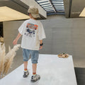 Cotton Short-Sleeve T-Shirt for Boys Age 1-3 Years