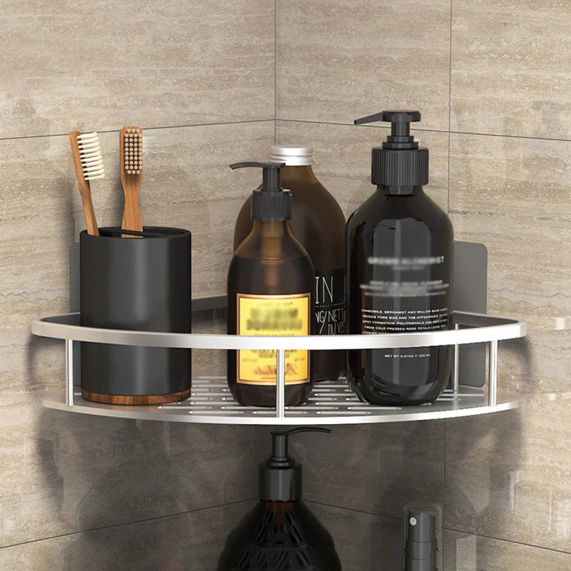 Wall Mount Corner Shelf Organizer for Bathroom Accessories