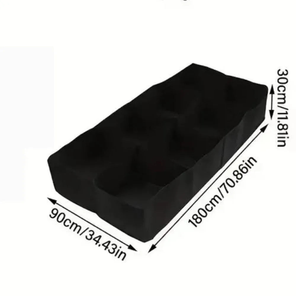 Fabric Raised Garden Bed Planter for Growing Vegetables and Flowers