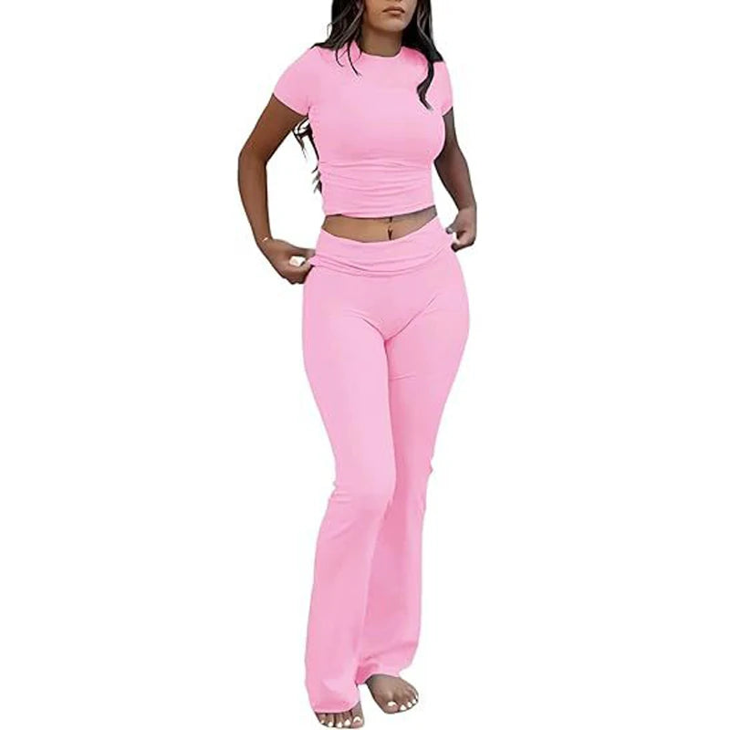 High Stretch Cotton Lounge Wear Set for Women