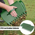 Plastic Gardening Rake for Collecting Leaves and Debris