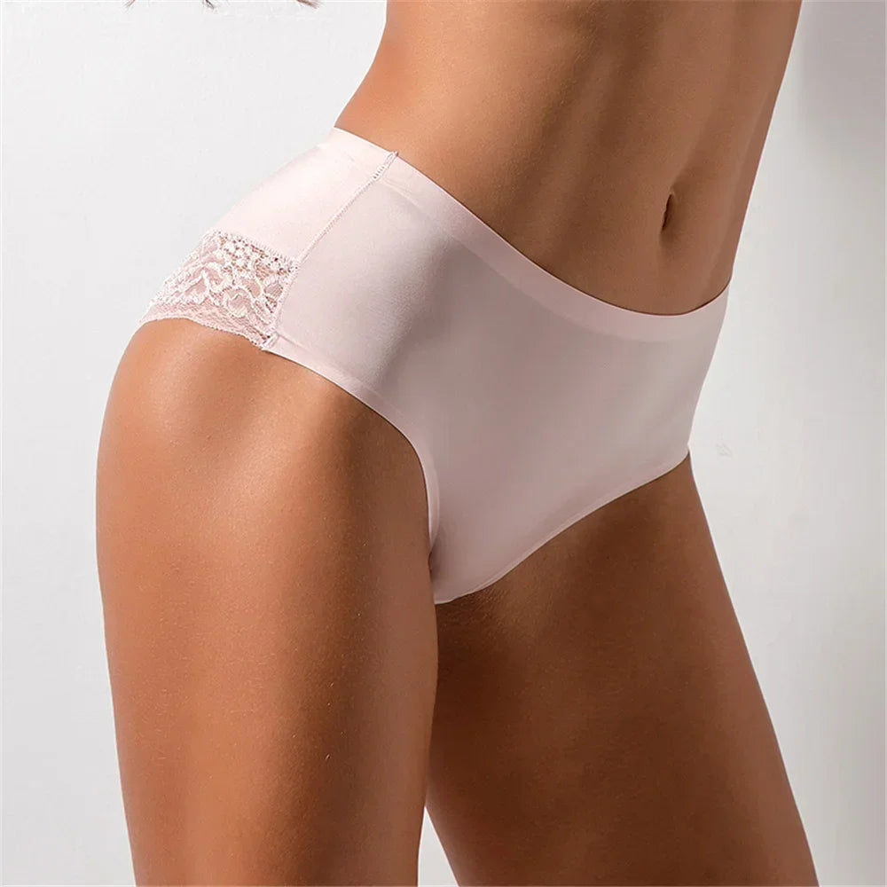 Sexy Lace Briefs for Women in Solid Colors by MALEY LifeStyle
