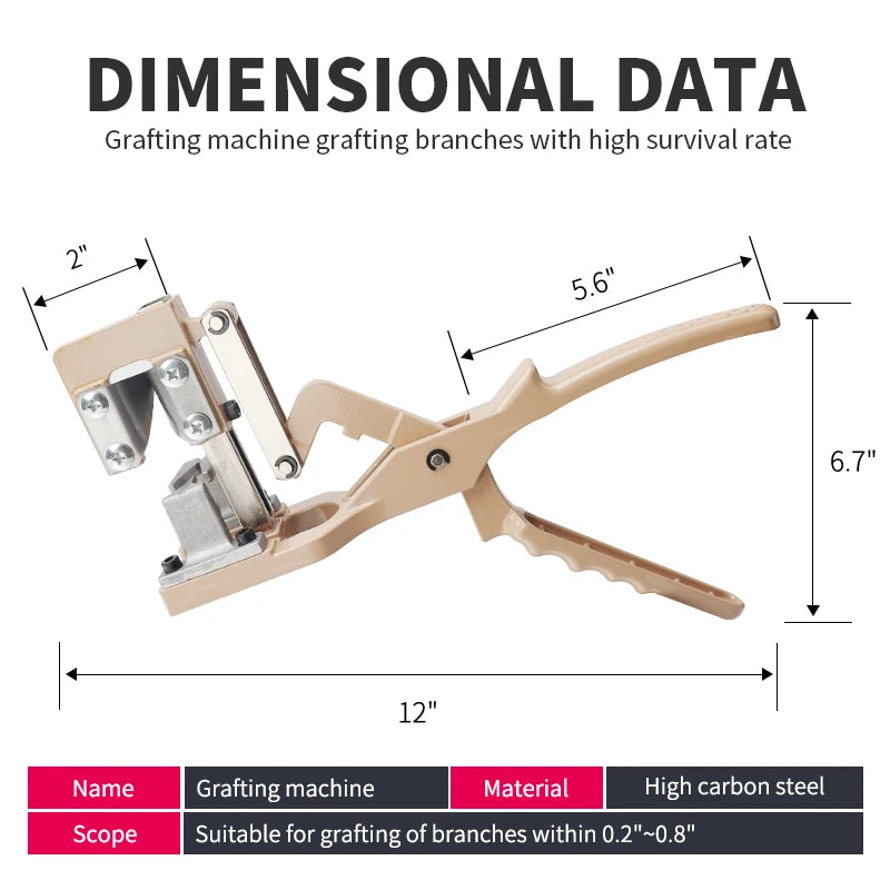 Onnfang Professional Grafting Tool for Fruit Trees and Vines