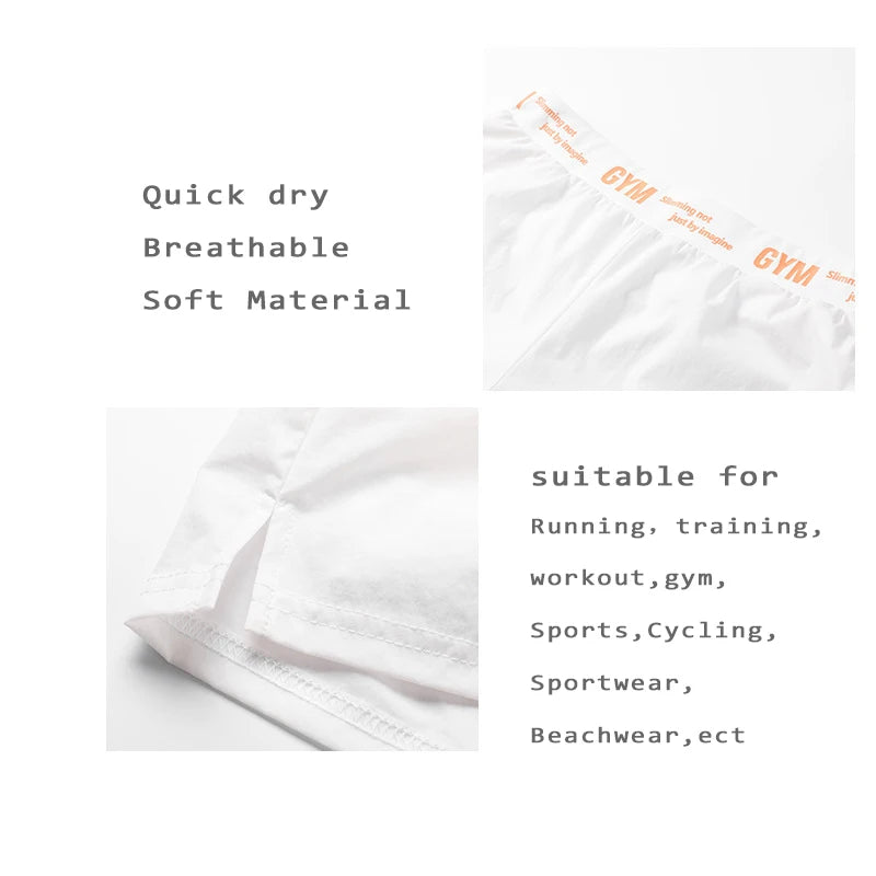 Men's Quick Dry Running Shorts for Gym and Sports