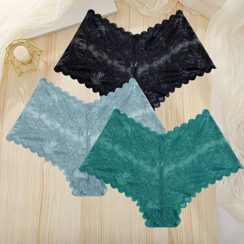 Lightweight Lace Boyshorts for Women by MALEY LifeStyle