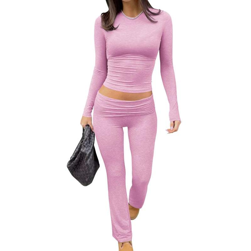 High Stretch Cotton Lounge Wear Set for Women