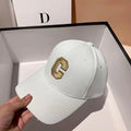 C Letter Embroidered Baseball Cap for Men and Women